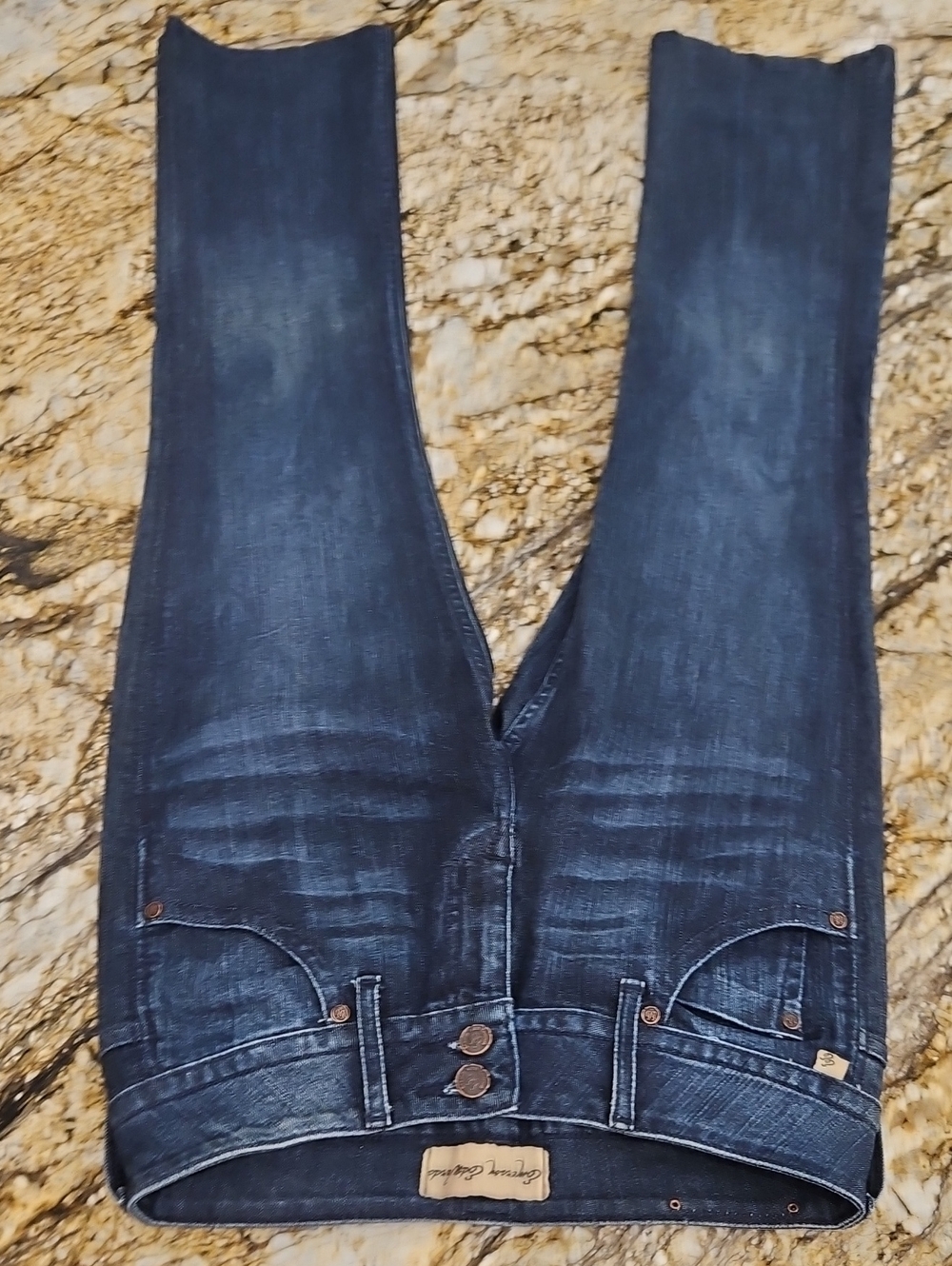 Emerson Edwards Women's Dark Blue Washed Bootcut Jeans. Size28 Inseam 28" Rise8"